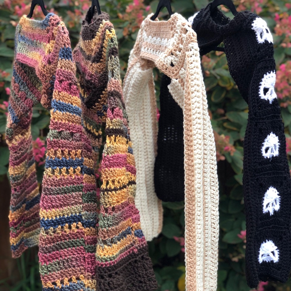 Handmade crochet Shrugs